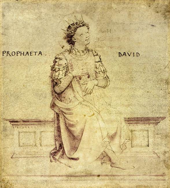 Fra Angelico König David spielt Psalmen c. 1430 British Museum, London